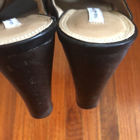 DVF Liberty Platform Heel Sandals Sz 9 - Picture 5 of 12